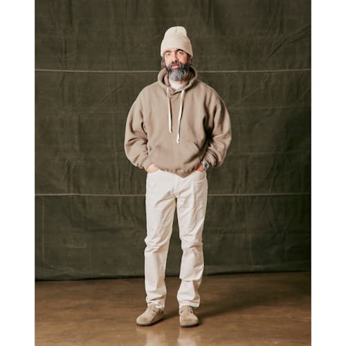 on model image of Vintage Wash Pullover Sweatshirt