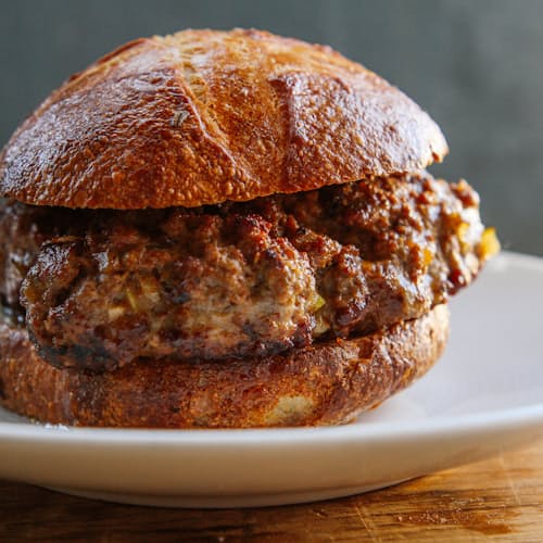laydown image of Burger Variety Delivery Box
