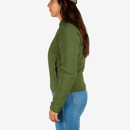laydown image of Women's Sherpa Jacket