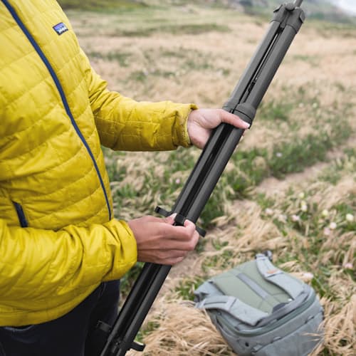laydown image of Travel Tripod - Aluminum