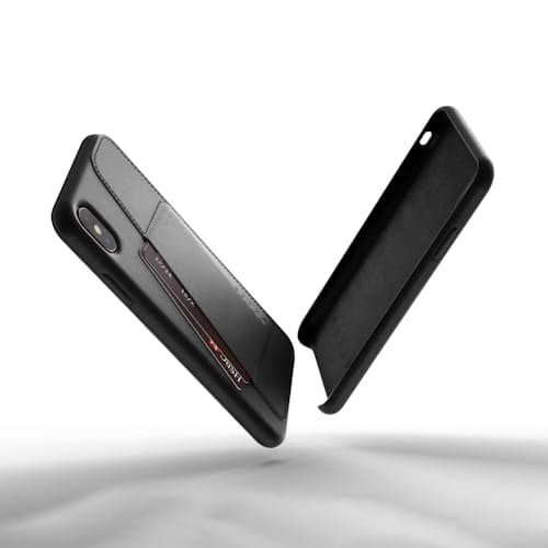 laydown image of Leather Wallet iPhone X/Xs Max Case