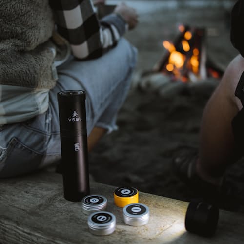 laydown image of Compact Camp Supplies Kit