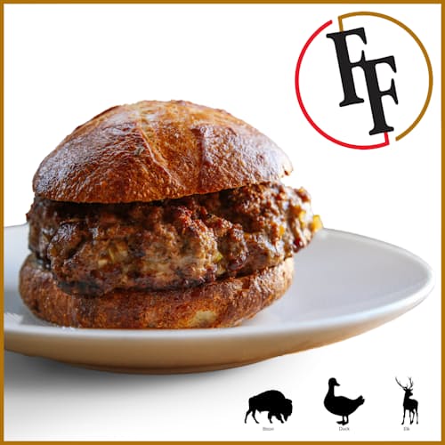 laydown image of Burger Variety Delivery Box