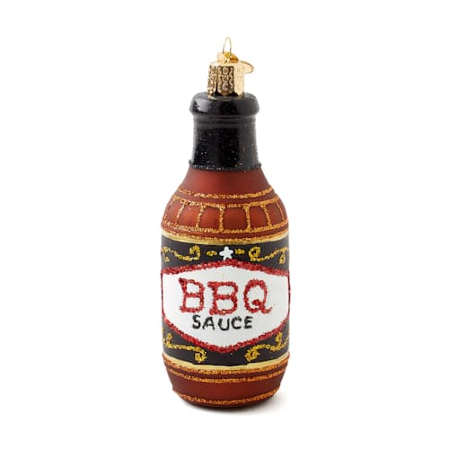 laydown image of BBQ Sauce Ornament