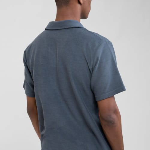 laydown image of Vintage Terry Polo