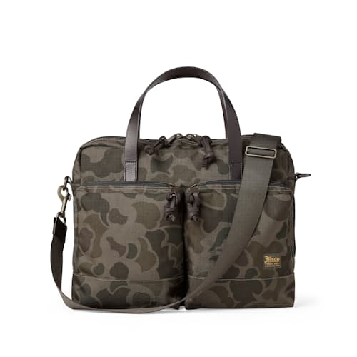 laydown image of Dryden Ballistic Nylon Briefcase - 14L