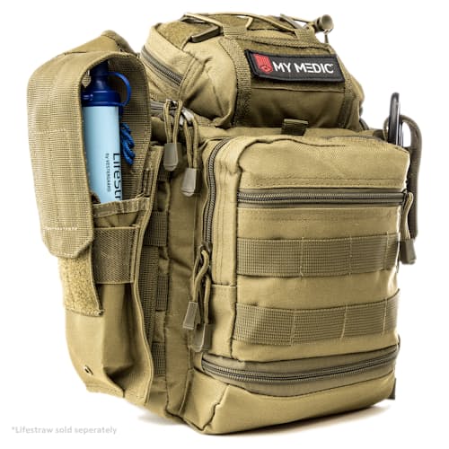 laydown image of The Recon - Fully Stocked First Aid Kit