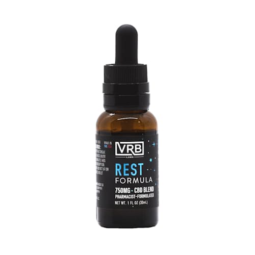 laydown image of Rest - CBD Sleep Blend