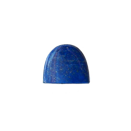 laydown image of Lapis Half Moon Ring