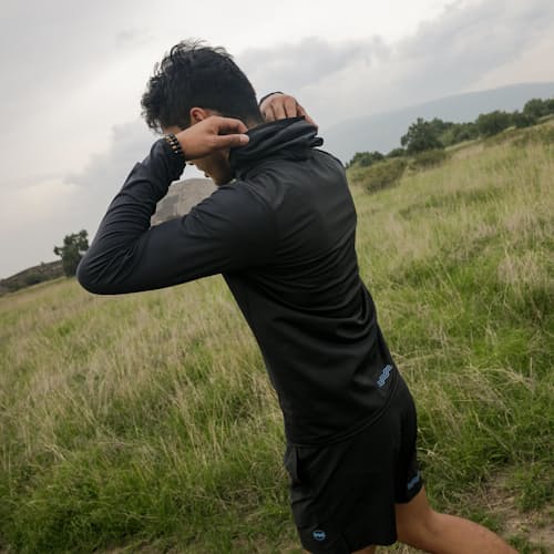laydown image of Rover Hoodie