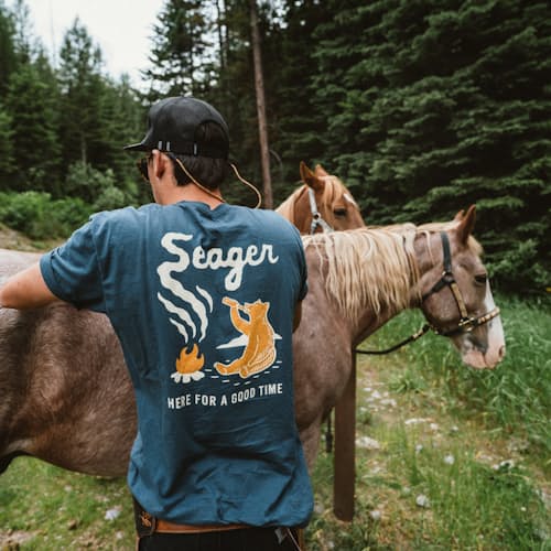 laydown image of Smokey Tee