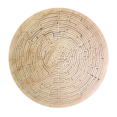 laydown image of Mind Bending Circle Puzzle