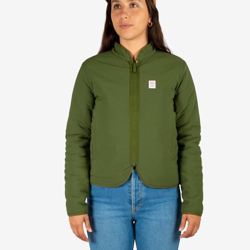 laydown image of Women's Sherpa Jacket