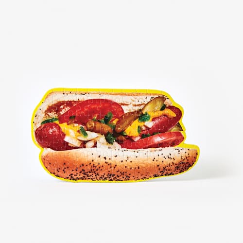 laydown image of Hot Dog Puzzle