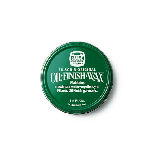 laydown image of Oil Finish Wax
