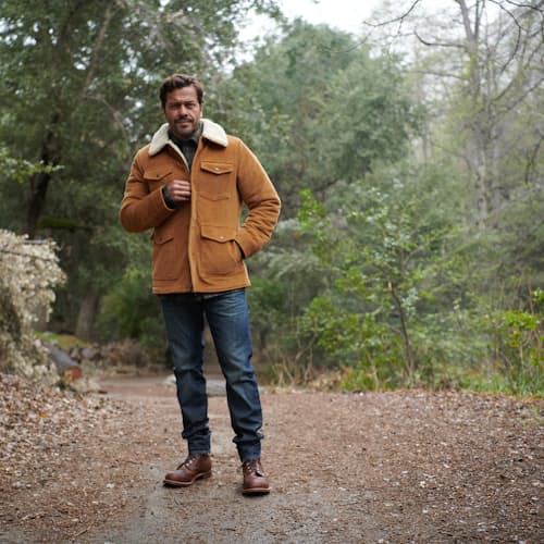 laydown image of Corduroy Rancher Jacket