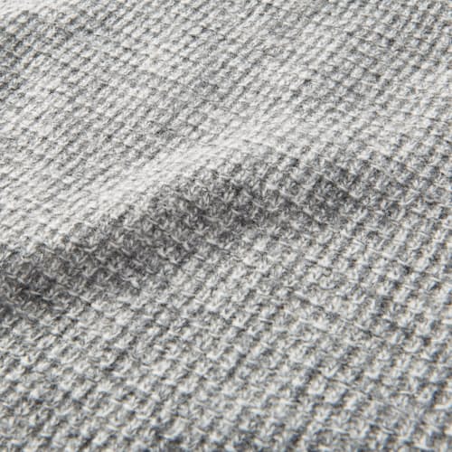 laydown image of Button Henley Sweater