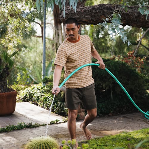 laydown image of Cord Jam Shorts