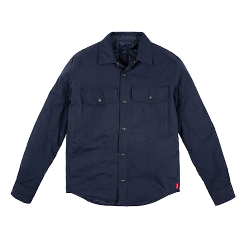 laydown image of Insulated Shirt Jacket