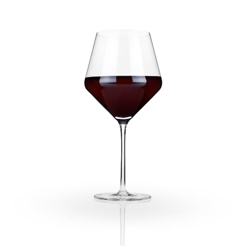 laydown image of Red Wine Glass Set