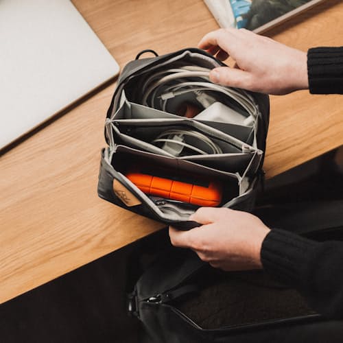 laydown image of Tech Pouch - Huckberry Exclusive