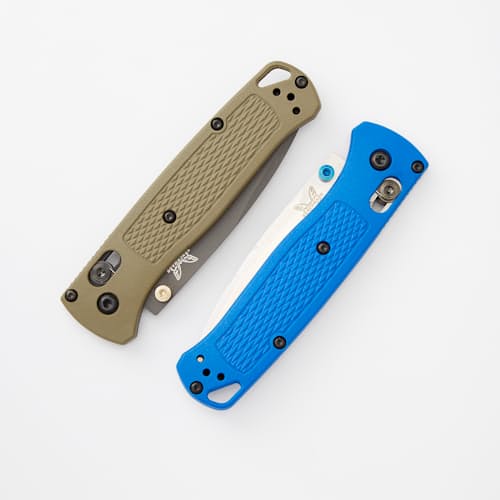 laydown image of Bugout Serrated Knife