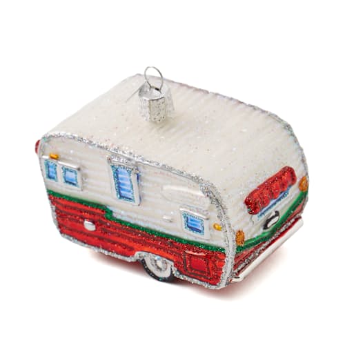 laydown image of Travel Trailer Ornament