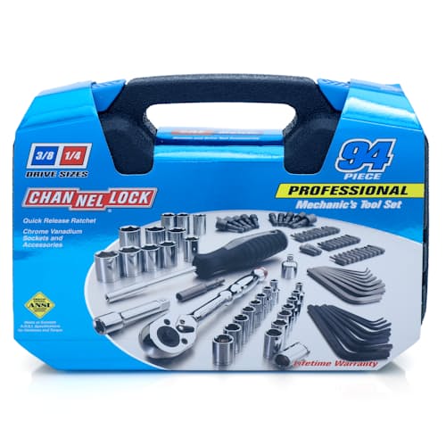 laydown image of 94 Piece Mechanic's Tool Set