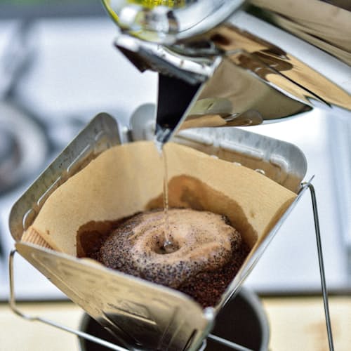 laydown image of Collapsible Coffee Drip
