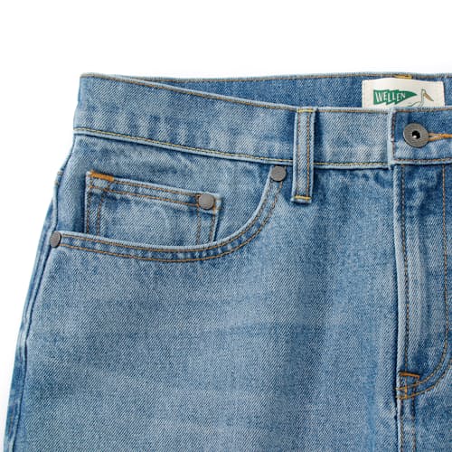 laydown image of Organic Jeans