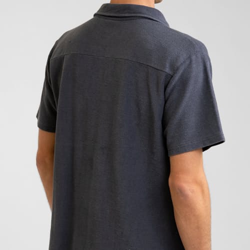 laydown image of Vintage Terry Polo