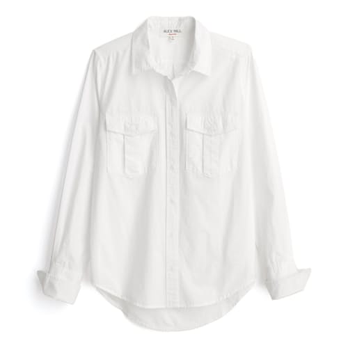 laydown image of Women's Georgie Pocket Shirt