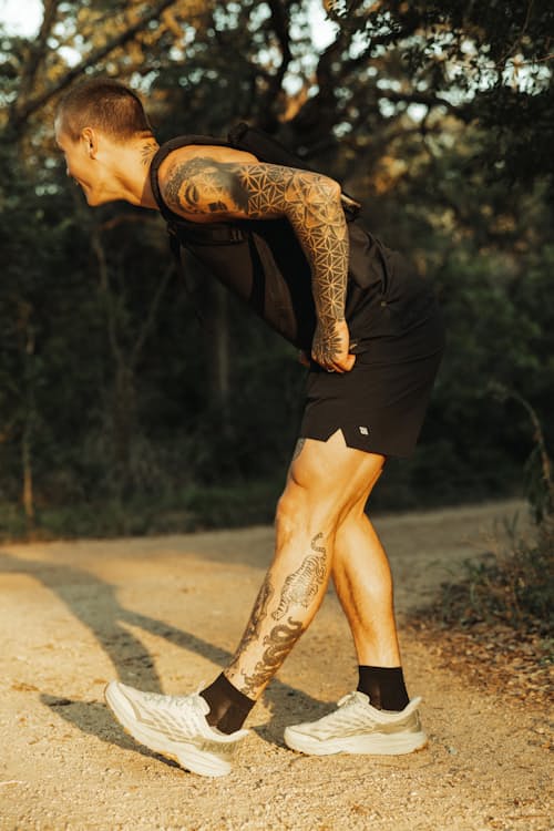 lifestyle image of Speedgoat 5 Trail Running Shoe