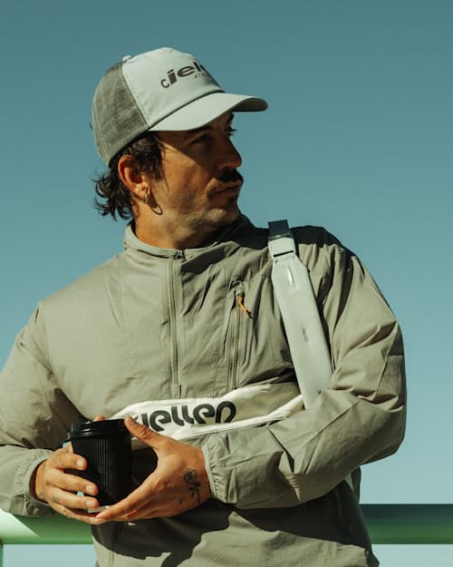lifestyle image of TRLCapSC - Comp - Onehundred Hat