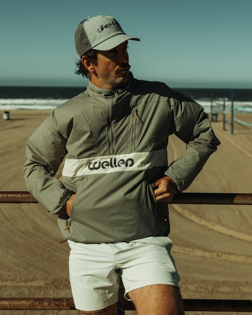 lifestyle image of Packable Anorak