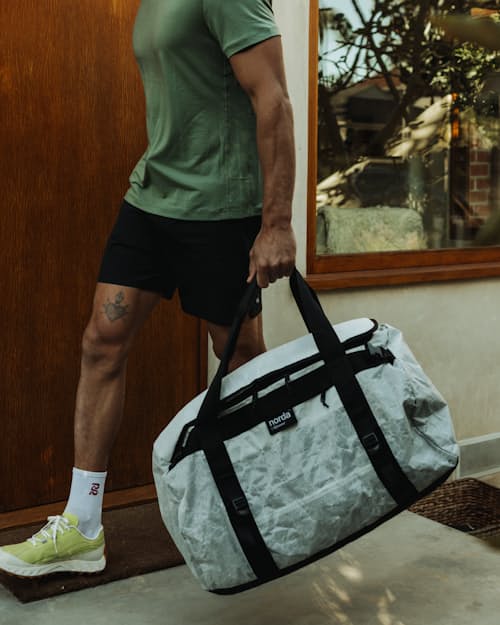 lifestyle image of Toolbox Dyneema Duffel Bag