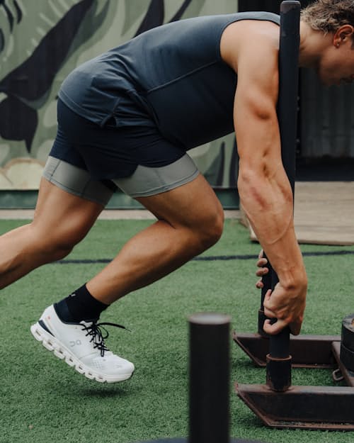 lifestyle image of Cloud X 4 Training Sneaker