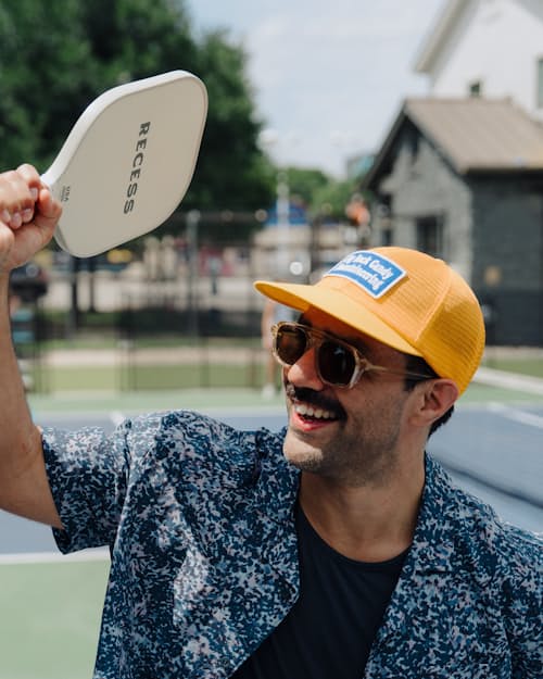 lifestyle image of Mesh Trucker Hat