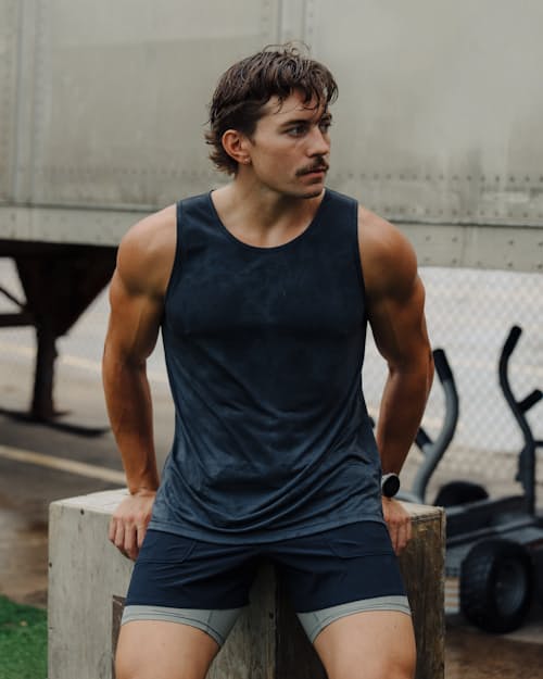 lifestyle image of Sol Performance Tank