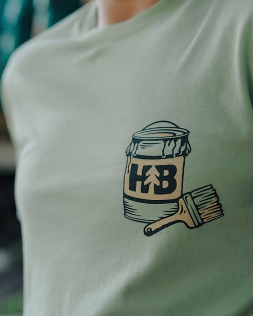 lifestyle image of Paint Bucket T-Shirt