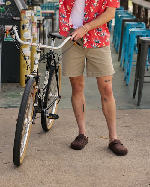 lifestyle image of Boston Soft Footbed Clog