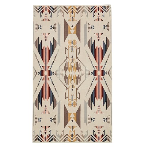 laydown image of White Sands Beach Towel
