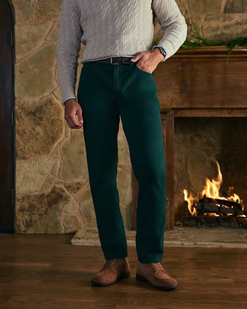 lifestyle image of 365 5-Pocket Pant - HB Straight