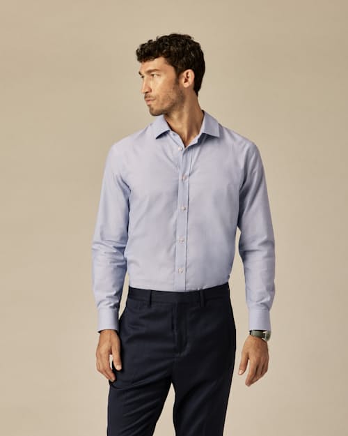 on model image of Daily Driver Shirt