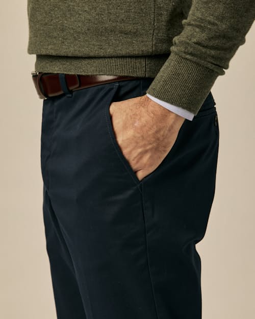 on model image of Daily Driver Chino - HB Straight