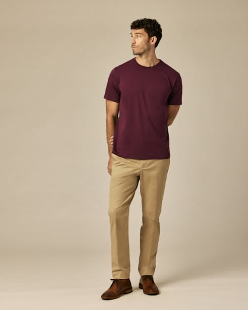 on model image of Daily Driver Chino - HB Straight