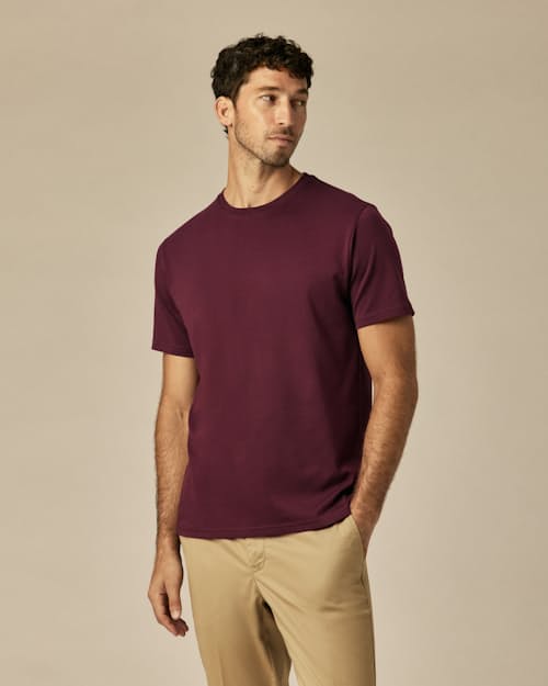 on model image of Daily Driver Chino - HB Straight
