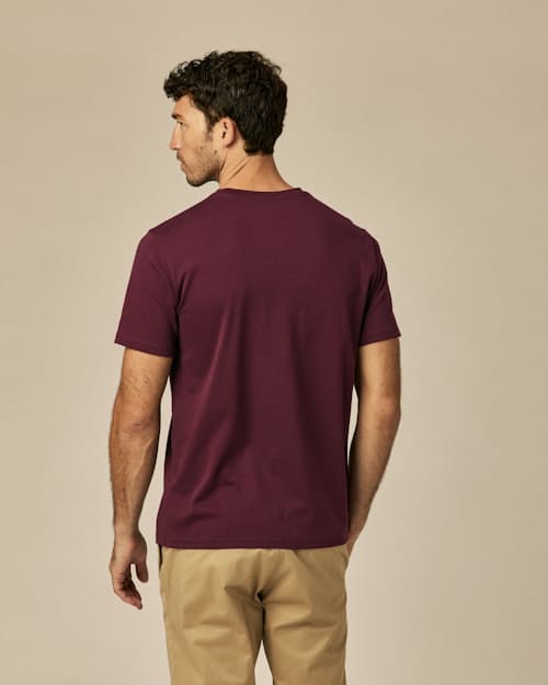on model image of AloeKnit T-Shirt