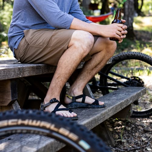 laydown image of Shell Packable Shorts