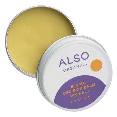 laydown image of CBD Skin Balm - 500mg